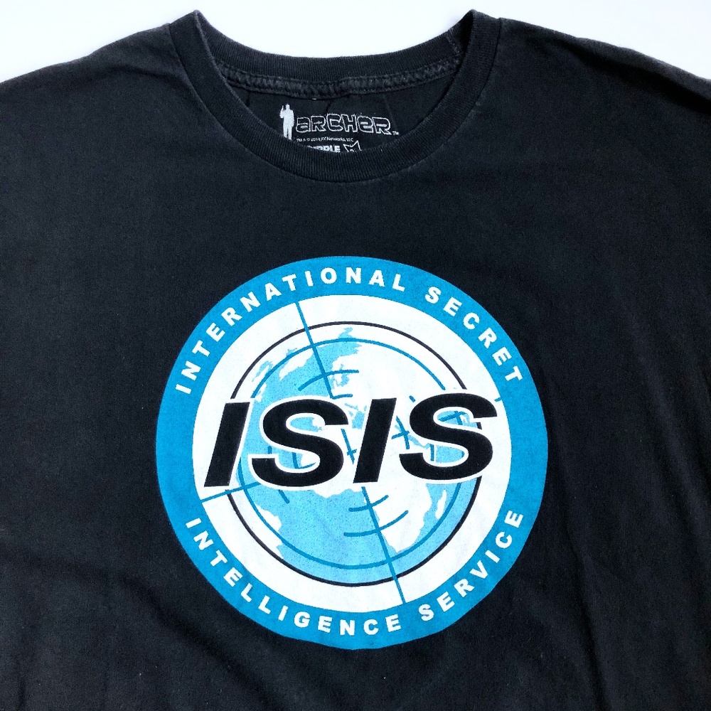 ARCHER Isis T Shirt Black Blue